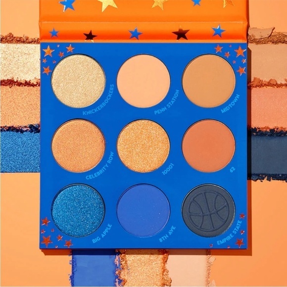 Colourpop x NBA Collab New York Knicks Palette - Picture 2 of 7